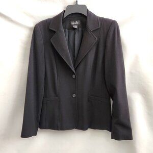 Rafaella Classic Tailored Black Blazer Jacket Sz 8
